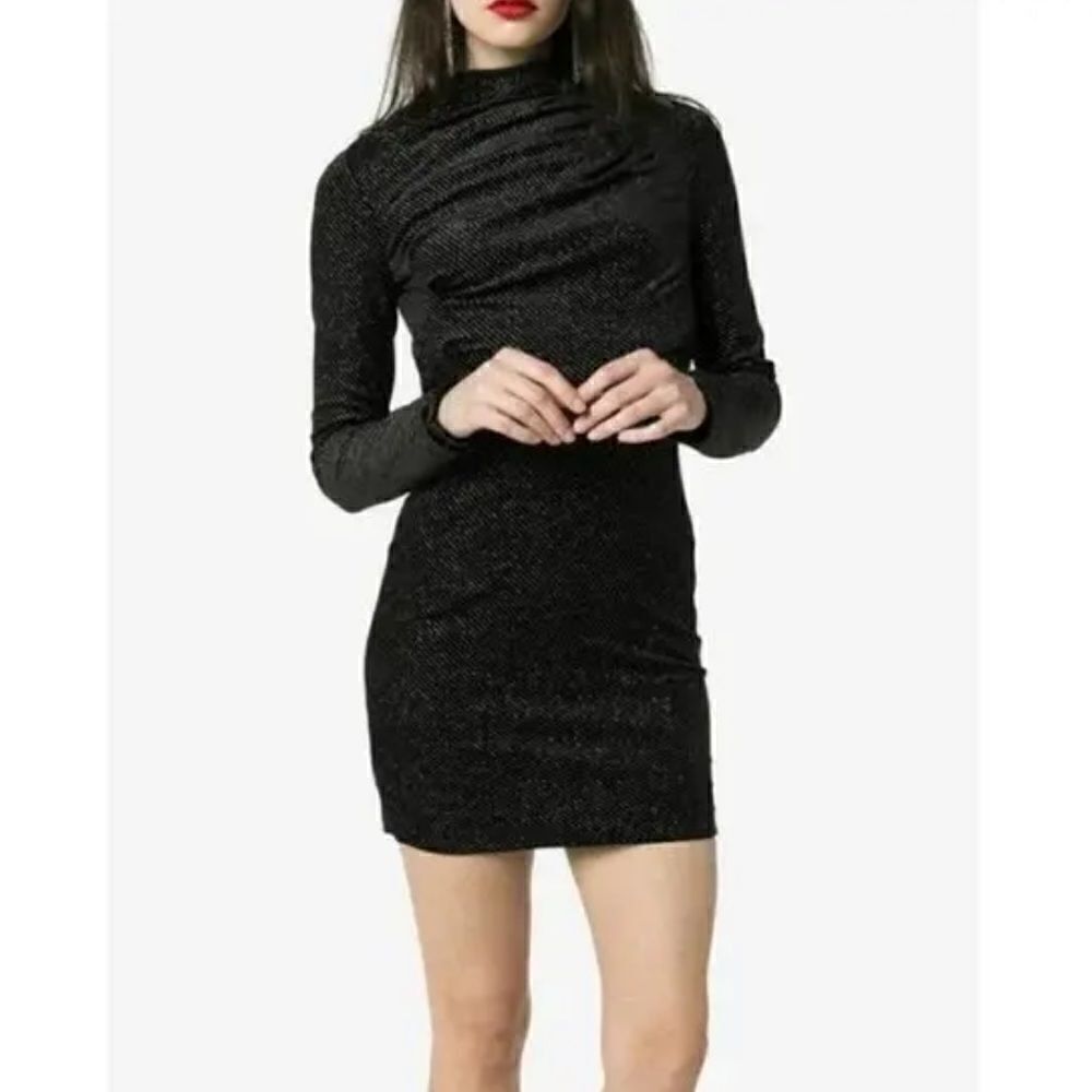 NWT RTA Harper Metallic Bodycon Dress